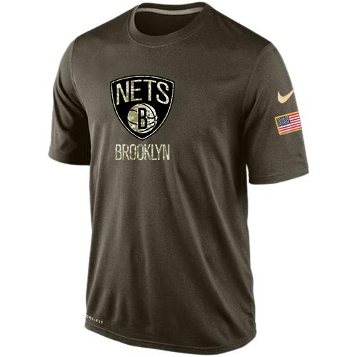Men's Brooklyn Nets Salute To Service Nike Dri-FIT T-Shirt Men's Brooklyn Nets Salute To Service Nike Dri-FIT T-Shirt