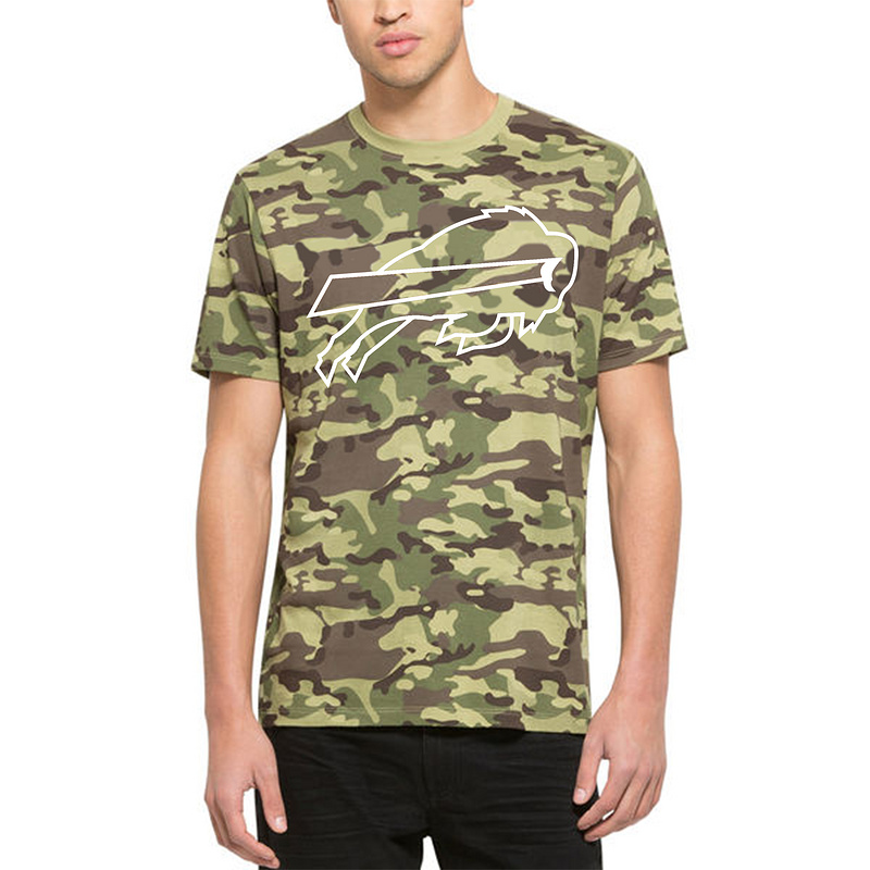 Men's Buffalo Bills  '47 Camo Alpha T-Shirt
