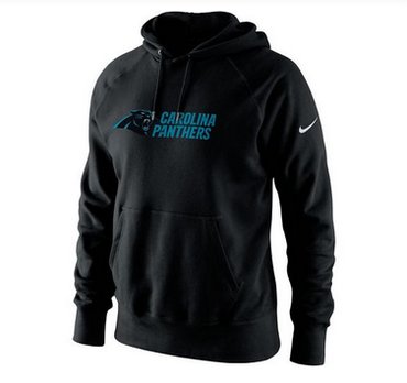 Men's Carolina Panthers Nike Black Lockup Pullover Hoodie