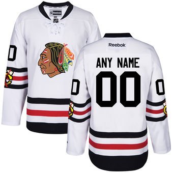 Men's Chicago Blackhawks Reebok 2017 Winter Classic Premier Custom Jersey