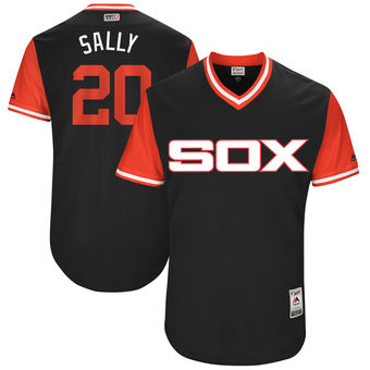 Men's Chicago White Sox Tyler Saladino Sally Majestic Black 2017 Players Weekend Authentic Jersey Men's Chicago White Sox Tyler Saladino Sally Majestic Black 2017 Players Weekend Authentic Jersey