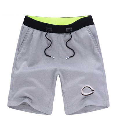 Men's Cincinnati Reds Team Logo Grey Baseball Shorts Men's Cincinnati Reds Team Logo Grey Baseball Shorts