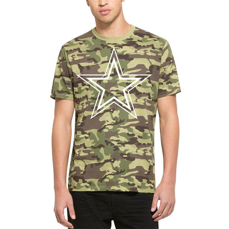Men's Dallas Cowboys '47 Camo Alpha T-Shirt Men's Dallas Cowboys '47 Camo Alpha T-Shirt