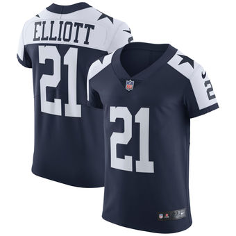 Men's Dallas Cowboys Ezekiel Elliott Nike Navy Alternate Vapor Untouchable Elite Jersey Men's Dallas Cowboys Ezekiel Elliott Nike Navy Alternate Vapor Untouchable Elite Jersey