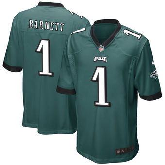 Men's Derek Barnett Philadelphia Eagles Nike 2017 Draft Pick Game Jersey - Green