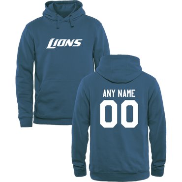 Men's Detroit Lions Design Your Own Pullover Hoodie