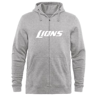 Men's Detroit Lions Design Your Own Zip Hoodie