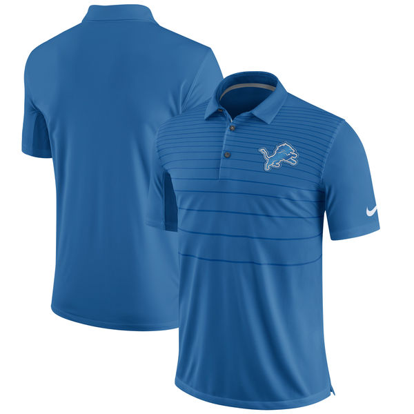 Men's Detroit Lions Nike Blue Early Season Polo