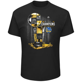 Men's Golden State Warriors Majestic Black 2017 NBA Finals Champions Hometown Legend T-Shirt Men's Golden State Warriors Majestic Black 2017 NBA Finals Champions Hometown Legend T-Shirt