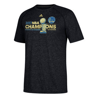 Men's Golden State Warriors adidas Heathered Black 2017 NBA Finals Champions Locker Room climalite T-Shirt Men's Golden State Warriors adidas Heathered Black 2017 NBA Finals Champions Locker Room climalite T-Shirt