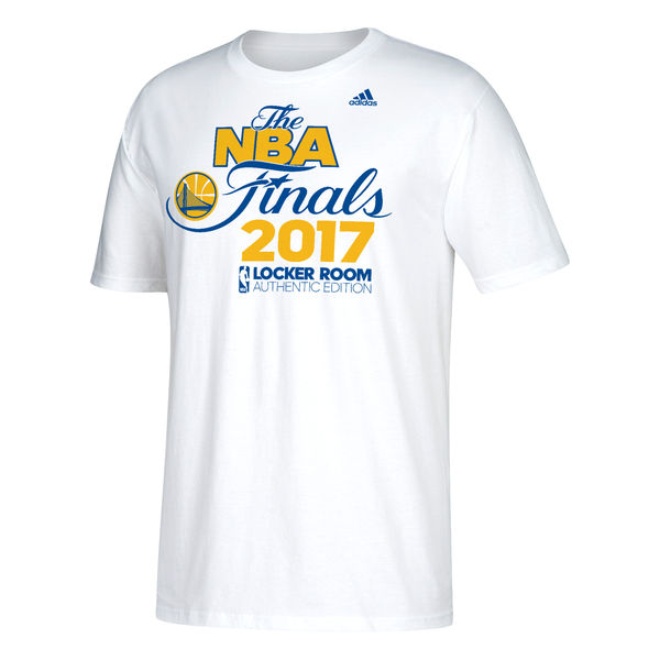 Men's Golden State Warriors adidas White 2017 Western Conference Champions Locker Room T-Shirt Men's Golden State Warriors adidas White 2017 Western Conference Champions Locker Room T-Shirt