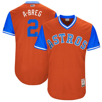 Men's Houston Astros Alex Bregman A-Breg Majestic Orange 2017 Players Weekend Authentic Jersey Men's Houston Astros Alex Bregman A-Breg Majestic Orange 2017 Players Weekend Authentic Jersey
