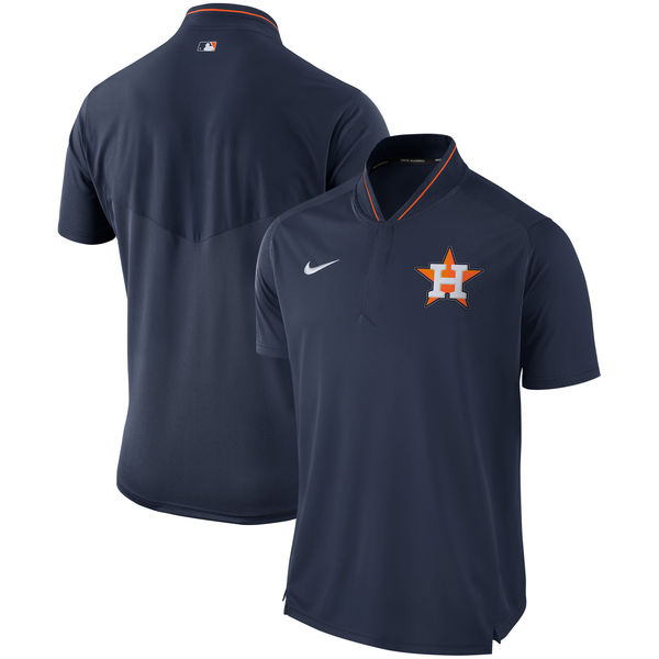 Men's Houston Astros Nike Navy Authentic Collection Elite Performance Polo