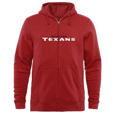Men's Houston Texans Design Your Own Zip Hoodie