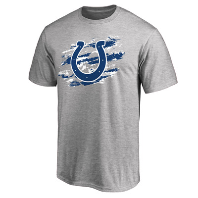 Men's Indianapolis Colts NFL Pro Line Heathered Gray True Color T-Shirt