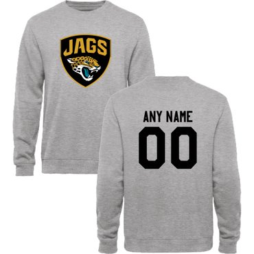 Men's Jacksonville Jaguars Design Your Own Crewneck Sweatshirt