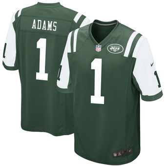 Men's Jamal Adams New York Jets Nike 2017 Draft Pick Game Jersey - Green