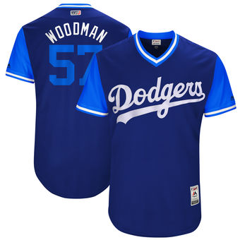 Men's Los Angeles Dodgers Alex Wood Woodman Majestic Royal 2017 Players Weekend Authentic Jersey Men's Los Angeles Dodgers Alex Wood Woodman Majestic Royal 2017 Players Weekend Authentic Jersey