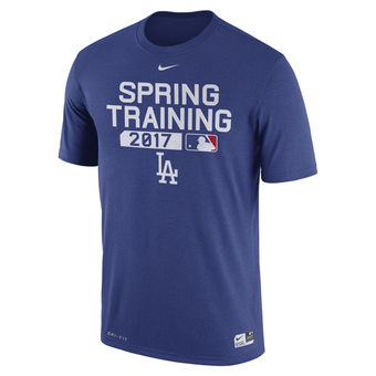 Men's Los Angeles Dodgers Nike Royal 2017 Spring Training Authentic Collection Legend Team Issue Performance T-Shirt Men's Los Angeles Dodgers Nike Royal 2017 Spring Training Authentic Collection Legend Team Issue Performance T-Shirt