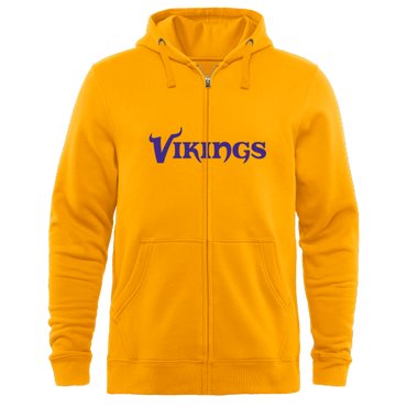 Men's Minnesota Vikings Design Your Own Zip Hoodie