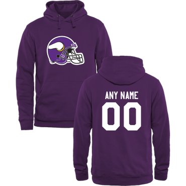 Men's Minnesota Vikings Design your Own Pullover Hoodie Men's Minnesota Vikings Design your Own Pullover Hoodie