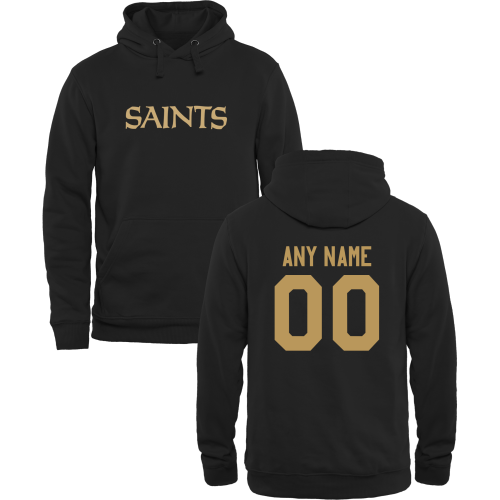Men's New Orleans Saints Design your Own Pullover Hoodie Men's New Orleans Saints Design your Own Pullover Hoodie