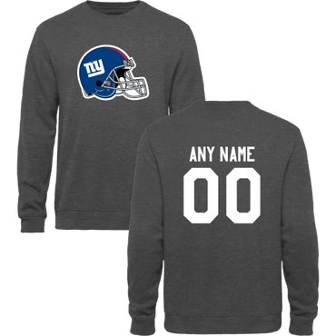 Men's New York Giants Design Your Own Crewneck Sweatshirt Men's New York Giants Design Your Own Crewneck Sweatshirt