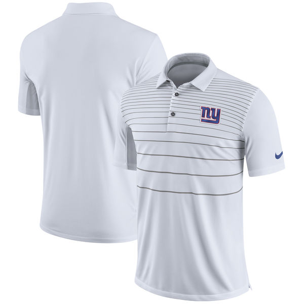 Men's New York Giants Nike White Early Season Polo