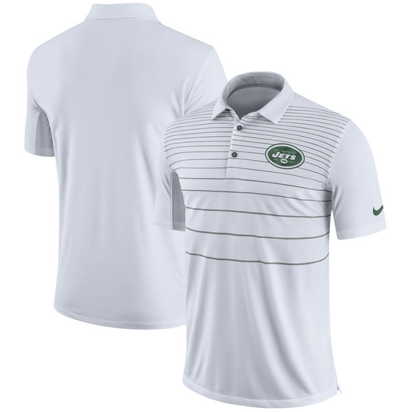 Men's New York Jets Nike White Early Season Polo
