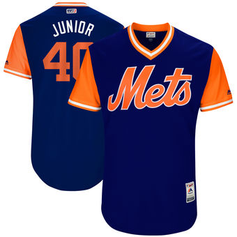 Men's New York Mets AJ Ramos Junior Majestic Royal 2017 Players Weekend Authentic Jersey Men's New York Mets AJ Ramos Junior Majestic Royal 2017 Players Weekend Authentic Jersey