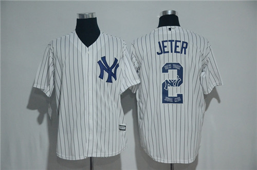 Men's New York Yankees #2 Derek Jeter Majestic White 2017 Color Printing Cool Base Jersey Men's New York Yankees #2 Derek Jeter Majestic White 2017 Color Printing Cool Base Jersey
