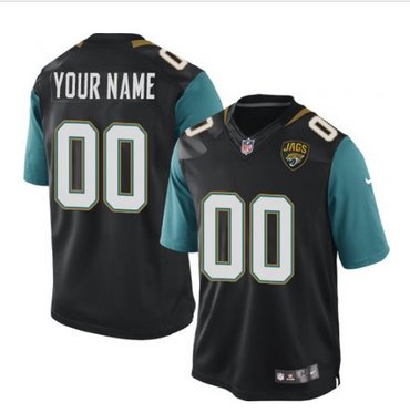 Men's Nike Jacksonville Jaguars Customized Limited Black Alternate NFL Jersey
