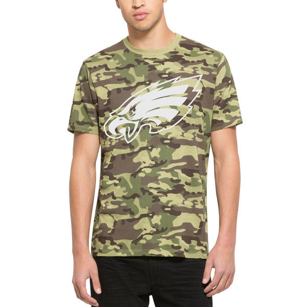 Men's Philadelphia Eagles '47 Camo Alpha T-Shirt Men's Philadelphia Eagles '47 Camo Alpha T-Shirt