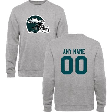 Men's Philadelphia Eagles Design Your Own Crewneck Sweatshirt