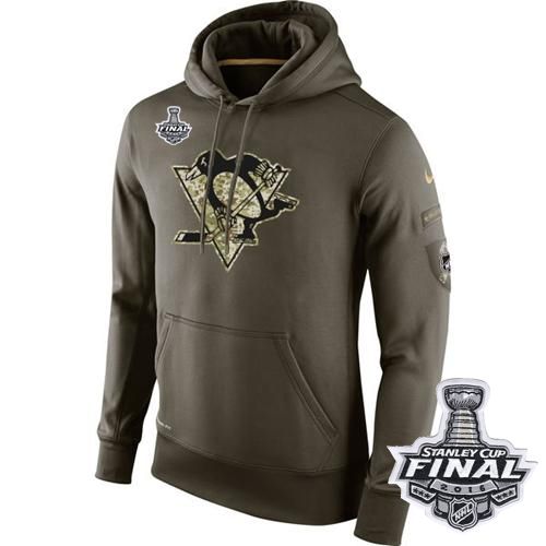 Men's Pittsburgh Penguins Nike Salute To Service 2016 Stanley Cup Final Patch NHL Hoodie Men's Pittsburgh Penguins Nike Salute To Service 2016 Stanley Cup Final Patch NHL Hoodie