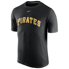 Men's Pittsburgh Pirates Black Nike Legend Wordmark 1.5 Performance T-Shirt Men's Pittsburgh Pirates Black Nike Legend Wordmark 1.5 Performance T-Shirt