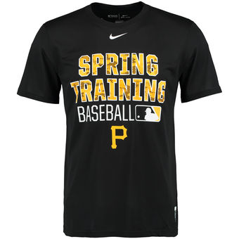 Men's Pittsburgh Pirates Nike Black 2016 Authentic Collection Legend Team Issue Spring Training Performance T-Shirt Men's Pittsburgh Pirates Nike Black 2016 Authentic Collection Legend Team Issue Spring Training Performance T-Shirt