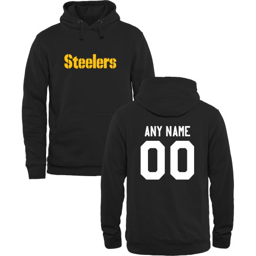 Men's Pittsburgh Steelers Design Your Own Pullover Hoodie