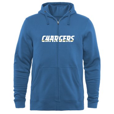 Men's San Diego Chargers Design Your Own Zip Hoodie