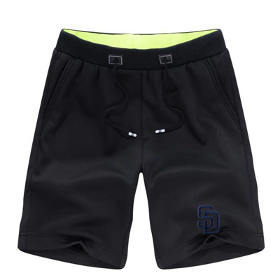 Men's San Diego Padres Team Logo Black Baseball Shorts Men's San Diego Padres Team Logo Black Baseball Shorts