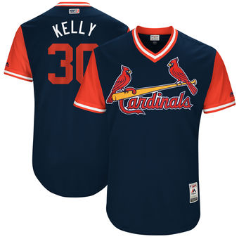 Men's St. Louis Cardinals Carson Kelly Kelly Majestic Navy 2017 Players Weekend Authentic Jersey Men's St. Louis Cardinals Carson Kelly Kelly Majestic Navy 2017 Players Weekend Authentic Jersey
