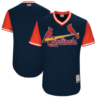 Men's St. Louis Cardinals Majestic Navy 2017 Players Weekend Authentic Team Jersey Men's St. Louis Cardinals Majestic Navy 2017 Players Weekend Authentic Team Jersey