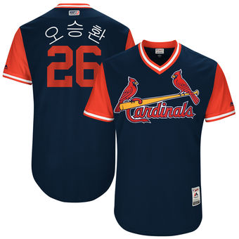 Men's St. Louis Cardinals Seung-hwan Oh Majestic Navy 2017 Players Weekend Authentic Jersey Men's St. Louis Cardinals Seung-hwan Oh Majestic Navy 2017 Players Weekend Authentic Jersey