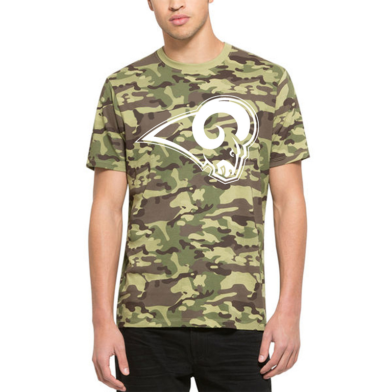 Men's St.Louis Rams '47 Camo Alpha T-Shirt Men's St.Louis Rams '47 Camo Alpha T-Shirt