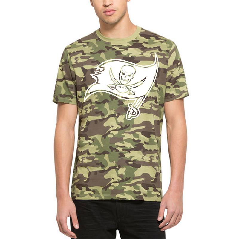 Men's Tampa Bay Buccaneers '47 Camo Alpha T-Shirt Men's Tampa Bay Buccaneers '47 Camo Alpha T-Shirt