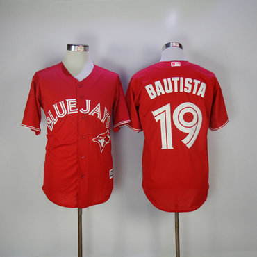 Men's Toronto Blue Jays Jose Bautista Majestic Scarlet 2017 Cool Base Replica Player Jersey Men's Toronto Blue Jays Jose Bautista Majestic Scarlet 2017 Cool Base Replica Player Jersey