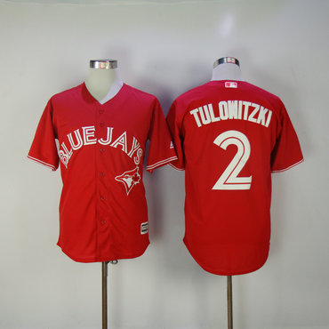 Men's Toronto Blue Jays Troy Tulowitzki Majestic Scarlet 2017 Cool Base Replica Player Jersey Men's Toronto Blue Jays Troy Tulowitzki Majestic Scarlet 2017 Cool Base Replica Player Jersey