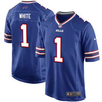 Men's Tre'Davious White Buffalo Bills Nike 2017 Draft Pick Game Jersey - Royal