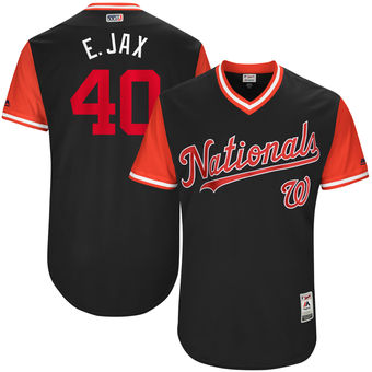 Men's Washington Nationals Edwin Jackson E. Jax Majestic Navy 2017 Players Weekend Authentic Jersey Men's Washington Nationals Edwin Jackson E. Jax Majestic Navy 2017 Players Weekend Authentic Jersey