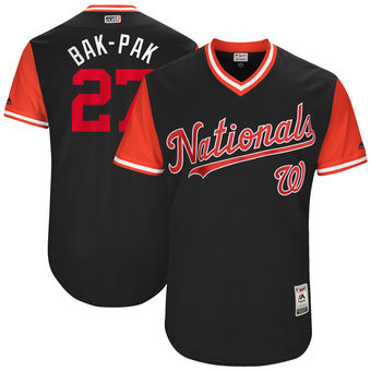 Men's Washington Nationals Shawn Kelley Bak- Pak Majestic Navy 2017 Players Weekend Authentic Jersey Men's Washington Nationals Shawn Kelley Bak- Pak Majestic Navy 2017 Players Weekend Authentic Jersey